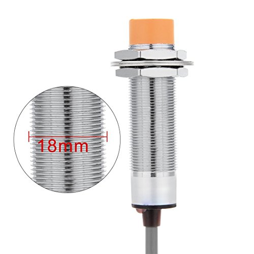 Karcy PNP NO DC 6-36V 300mA Model LJ18A3-8-Z/BY 8mm Detecting Distance Approach Sensor Inductive Proximity Switch PNP Normally Open