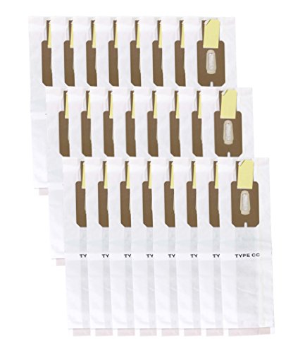 image for 24 High Quality High Efficiency Paper Vacuum Bags for Oreck Type CC an