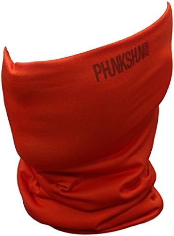 Phunkshun Wear - Double Layer Thermal Neck Tube (Orange, One Size)