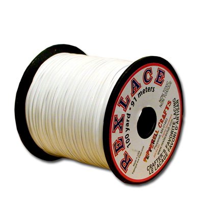 Springfield Leather Company's Rexlace White Plastic Lace