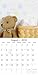 2018 Teddy Bears Calendar - 12 x 12 Wall Calendar - With 210 Calendar Stickers