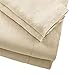 Amazon Brand – Stone & Beam Belgian Flax Linen Bed Sheet Set, Breathable and Durable, King, Natural