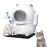Self-Cleaning Cat Litter Box, Automatic Cat Litter