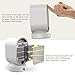 Dodocool Space Heater Air Cooler, 2S Electric Heater Ceramic with Auto Oscillating Hot & Cool Mode, Indoor Mini Desk Personal Heater with Tip-Over & Over-Heat Protection, Perfect For the Home or Home