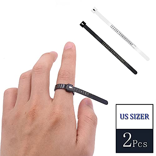 Ring Sizer Mandrel Measuring Ring Gauge Stick Finger Sizer Rings