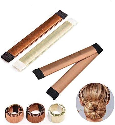 Hair Bun Accessories Hair Bun Maker Tool,3 PCS French Twist Hair Accessories Hair Clip for Buns,Fashion Bun Shapers Donut Bun Maker Hairstyle Toll for Women Girls