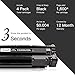 Uniwork Compatible Toner Cartridge Replacement for HP 85A CE285A use for Laserjet Pro P1102W P1109W P1106w, Laserjet Pro MFP M1212NF M1217NFW M1132 M1214NFH M1138 Printer (4 Black)
