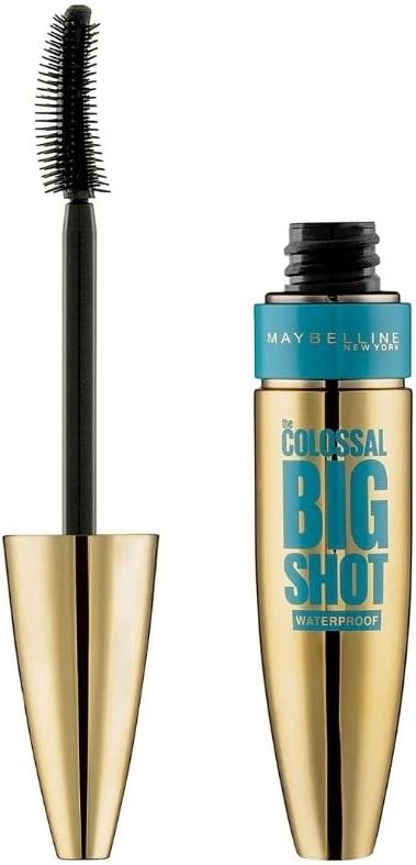Maybelline Colossal Big Shot Waterproof Mascara 9.5ml Red Volume Collagen Brush
