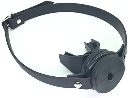 The Bondage Locker Silicone Gum Shield Gag Fetish and Fantasy Mouth Gag, Black - Image 3