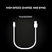 LSXD Short Lightning Cable 1ft Lightning to USB Charging Data Sync Cord for iPhone X/8/8 Plus/7/6/6 Plus/6S/6S Plus, iPhone 5 5S 5C, iPad Mini, iPad Air, iPod Touch, iPod (White) -3 Pack