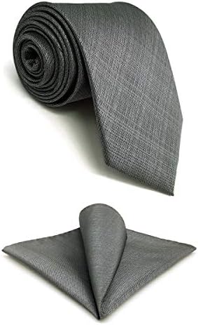 シッラクスとウイング Shlaxwing 無地グレービジネスメンズネクタイウォッシャブル新品ビジネススーツ160cm 147cm お買い得