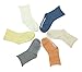 Petescilla Baby Toddler Unisex Rollable Top Crew Socks Size 0-2, 2-4 Solid Color (M (2y-4y))