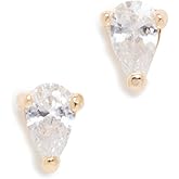 SHASHI Women's Cherina Studs, Gold, One Size