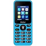 Haier M230 GSM (Quad Band) 1.77” BT/ Wireless FM / Torch -Factory Unlocked Phone (Blue)