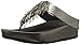 FitFlop Women's Cha, Nimbus Silver, 9 M US