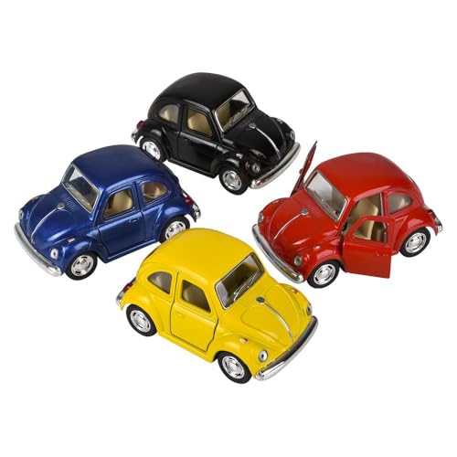 Rhode Island Novelty 4" Diecast Pull Back 1967 Classic Car, 1 Per Order, Style…