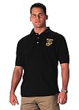 Military Embroidered Golf Shirts