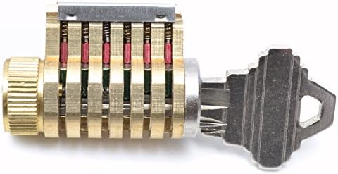 6-Pinned Vertically Slotted SC Practice Lock