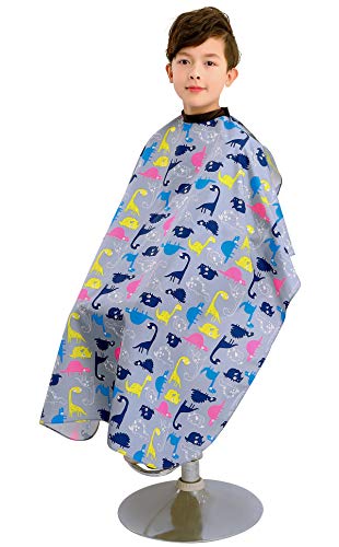 Kids Haircut Barber Cape Cover for Hair Cutting, Styling and Shampoo