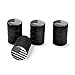 GRAPHICS & MORE Subdued American USA Flag Black White Military Tactical Tire Rim Wheel Aluminum Valve Stem Caps