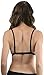 ToBeInStyle Women's Sheer Mesh Bralette - Black - Medium
