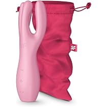 Amazon.com: Satisfyer Threesome 3 Lay-On Vibrator with Free ...