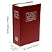 HENGSHENG Large New Red English Dictionary Secret Book Safe Money Box Jewelry Lock