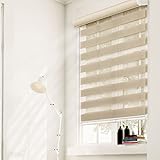 CHICOLOGY Free-Stop Cordless Zebra Roller Shades