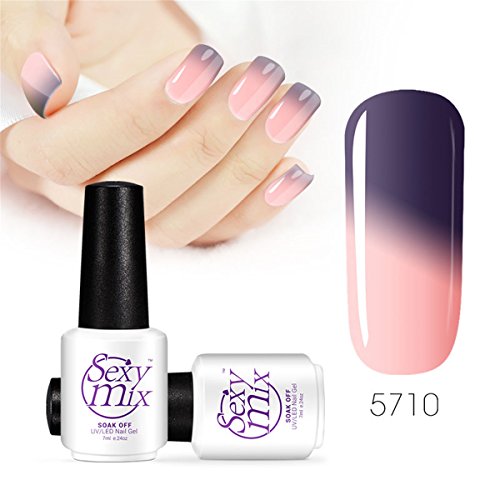 Sexy Mix Soak Off UV LED Nail Gel Polish Color Changing Gel Polish Varnish Nails Art 5710 Sexy Mix Soak Off UV LED Nail Gel Polish Color Changing Gel Polish Varnish Nails Art 5710