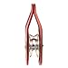 GM CLIMBING Red Large Rescue Pulley 32kN Single Sheave with Swing Plate CE UIAA Certified