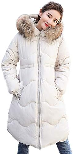Women Coats Winter Plus Size,Sunyastor Winter Warm Thicker Long Down Coat Cotton-Padded Jacket Parkas Outwear