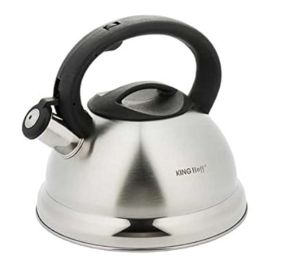 Kinghoff Wasserkessel Kh-3236 3L Induktion Pfeifkessel Flötenkessel