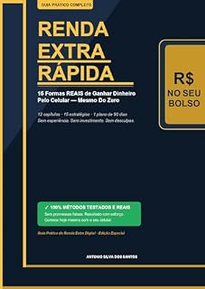 Livro RENDA EXTRA RÁPIDA: 15 Formas REAIS de Ganhar Dinheiro Pelo Celular — Mesmo Do Zero