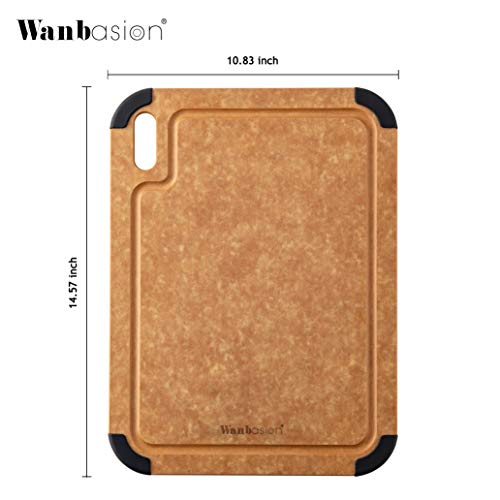 Wanbasion Best Cutting Board Kitchen, Wood Cutting Board Kitchen, Cutting Board Kitchen Professional with Groove - Thumbnail 7