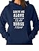 Tstars Leave Me Alone I'm Only Talking to My Horse Hoodie for Women Teen Girls Funny Sayings Horses Sweatshirt Hoodie Medium Blue