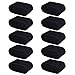 Bluecell 10 Pieces Velvet Small Bracelet Watch Pillow for Watch Box Jewelry Display Storage Case (Black) Product Name