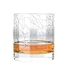 Uncommon Green Atlanta Map Rocks Etched Whiskey Glass