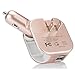 Car and Wall Charger, Elepower 2 in 1 Travel Wall Charger Universal Dual USB Car Plug for iPhone X 8 7 6s Plus, Samsung Galaxy S9 S8 Plus Note 8 5, HTC, Nexus, Nokia and More-Rose Gold