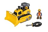 Toy State Caterpillar CAT Junior Operator Bulldozer Construction Vehicle