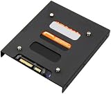 TRIXES Black Metal 2.5" SSD Laptop Drive & 3.5" HDD Mounting Bracket Internal view 3