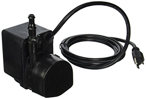Little Giant PE-2H-PW Direct Drive 300GPH Pump with 6-Feet Cord for Pond