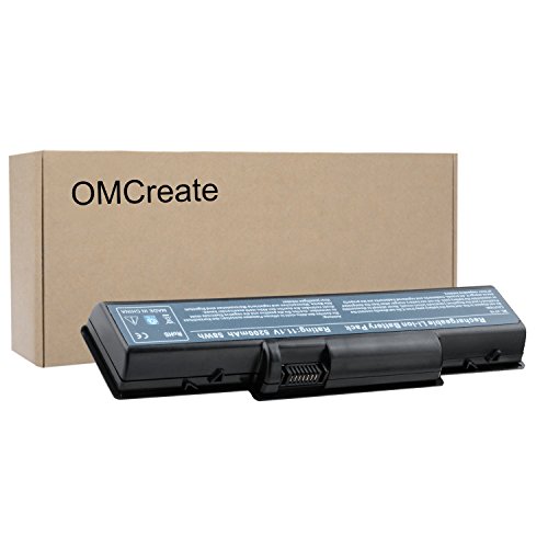 OMCreate Laptop Battery for Acer Aspire 5732Z 4730Z 5735Z 5734Z 4720Z 5740 5738 5735 5542 5536 5738 4520 2930 , fits P/N AS07A31 AS09A61 AS07A41 - 12 Months Warranty