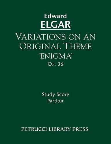 Variations on an Original Theme 'Enigma', Op.36: Study score
