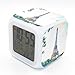 Boyan Led Alarm Clock France Paris Eiffel Tower Design Creative Desk Table Clock Glowing Electronic Led Digital Alarm Clock for Unisex Adults Kids Toy Gift