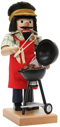 Christian Ulbricht German Christmas Nutcracker Grill Meister limited edition - 44cm / 17 inch - Authentic German Erzgebirge Nutcrackers