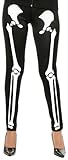 Black & White Skeleton Leggings