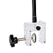 KINGBO Gooseneck Clamp Clip Holder Adjustable and Flexible Aquarium/Grow Light Bulb with E26 Socket On/Off Switch for Fish Coral Reef Nano Tanks & Indoor Desk Plants.