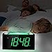 Home Digital Alarm Clock - Loud Alarm Clock for Kids Bedroom, 12/24 H, 7 Color Night Light, 7