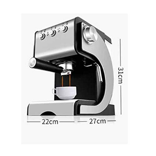 Kaffeevollautomaten Startseite 1.5L Kaffeemaschine Halbautomatische Dampf Milchaufschäumer Edelstahl Coaster 850W – Bild 3
