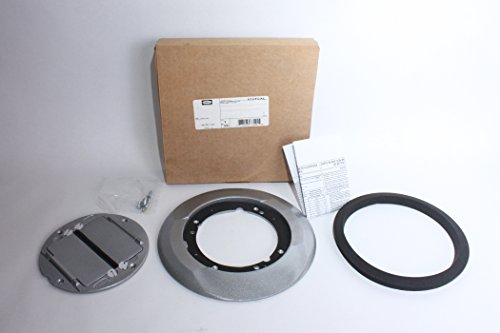 Hubbell Wiring Systems S1CFCAL Aluminum Finish System One Universal Carpet Cover, 8